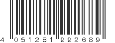 EAN 4051281992689