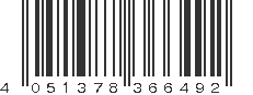 EAN 4051378366492