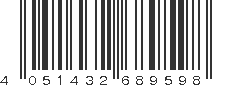 EAN 4051432689598