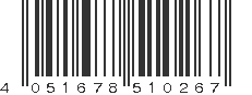 EAN 4051678510267