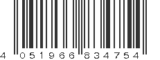 EAN 4051966834754