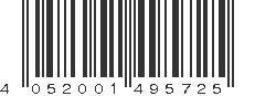 EAN 4052001495725