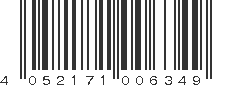 EAN 4052171006349