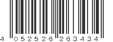 EAN 4052526263434