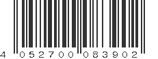 EAN 4052700083902