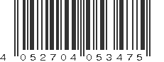 EAN 4052704053475