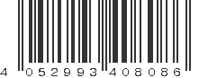 EAN 4052993408086