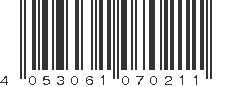 EAN 4053061070211