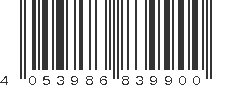 EAN 4053986839900