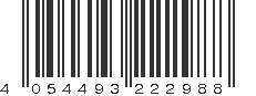 EAN 4054493222988