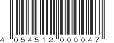 EAN 4054512000047