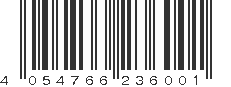EAN 4054766236001