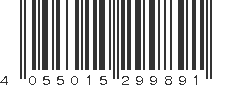 EAN 4055015299891