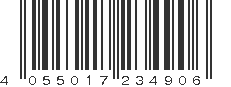 EAN 4055017234906