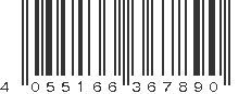 EAN 4055166367890