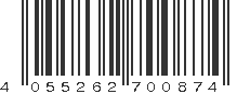 EAN 4055262700874