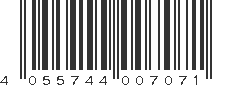 EAN 4055744007071