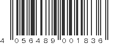 EAN 4056489001836