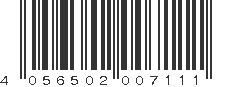 EAN 4056502007111
