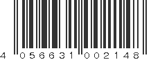 EAN 4056631002148
