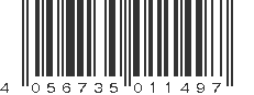 EAN 4056735011497