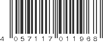 EAN 4057117011968