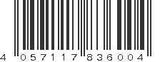 EAN 4057117836004