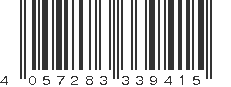 EAN 4057283339415