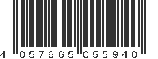 EAN 4057665055940