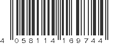 EAN 4058114169744