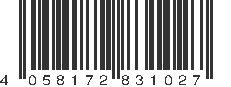 EAN 4058172831027