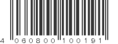 EAN 4060800100191