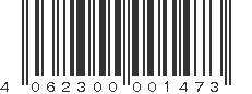 EAN 4062300001473