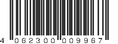 EAN 4062300009967