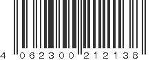 EAN 4062300212138