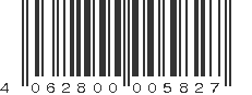 EAN 4062800005827