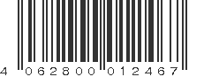 EAN 4062800012467