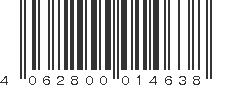 EAN 4062800014638