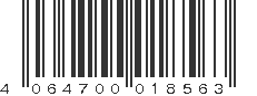 EAN 4064700018563