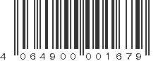 EAN 4064900001679