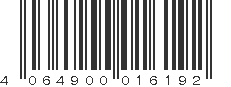 EAN 4064900016192