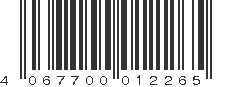 EAN 4067700012265