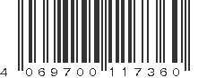 EAN 4069700117360