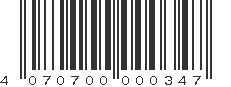 EAN 4070700000347