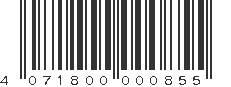 EAN 4071800000855