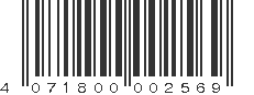 EAN 4071800002569