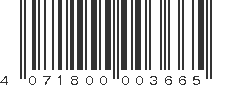 EAN 4071800003665