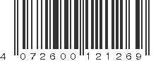 EAN 4072600121269