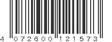EAN 4072600121573