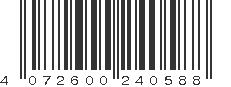 EAN 4072600240588